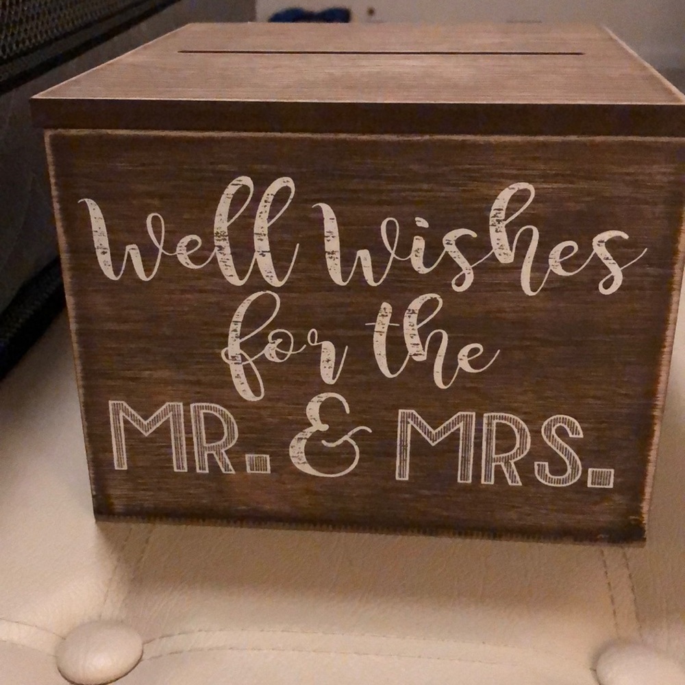 Rustic Card Box